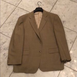 Joseph Abboud Beige Tan Sport Coat/Blazer 44R